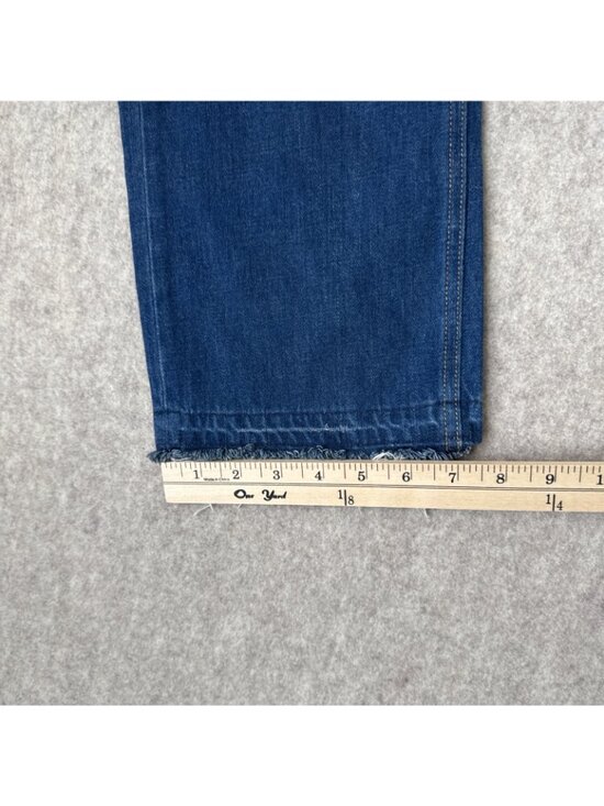 Rag & Bone Ex Boyfriend Jeans Womens 31 Doris Wash Distressed Raw Hem - Picture 10 of 14